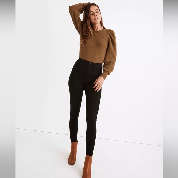 Madewell 11" High-Rise Roadtripper Supersoft Skinny Jeans Stirrup NC321 Size 28 - Picture 1 of 6